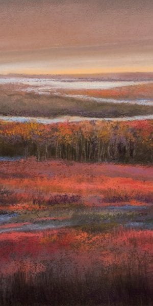 Blueberry Barren 2 - 18"x24"