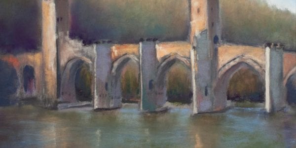 Cahors Bridge - 9" x 11"